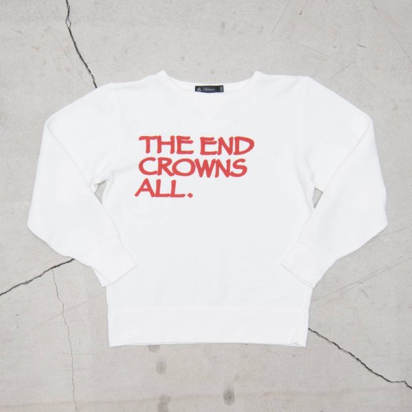 画像13: 【RE PRICE/価格改定】オールドプリント"The End Crowns All."ヴィンテージガゼットクルーネックスウェット / Audience