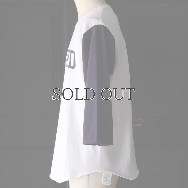 画像4: オールドプリント"HARVARD"ヴィンテージセットインベースボールアンダーTEE / Audience