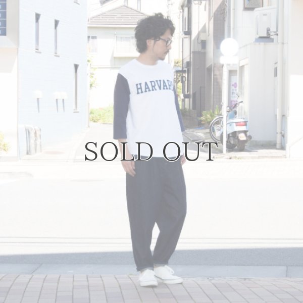 画像13: オールドプリント"HARVARD"ヴィンテージセットインベースボールアンダーTEE / Audience