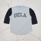 More photos1: オールドプリント"UCLA"ヴィンテージセットインベースボールアンダーTEE / Audience