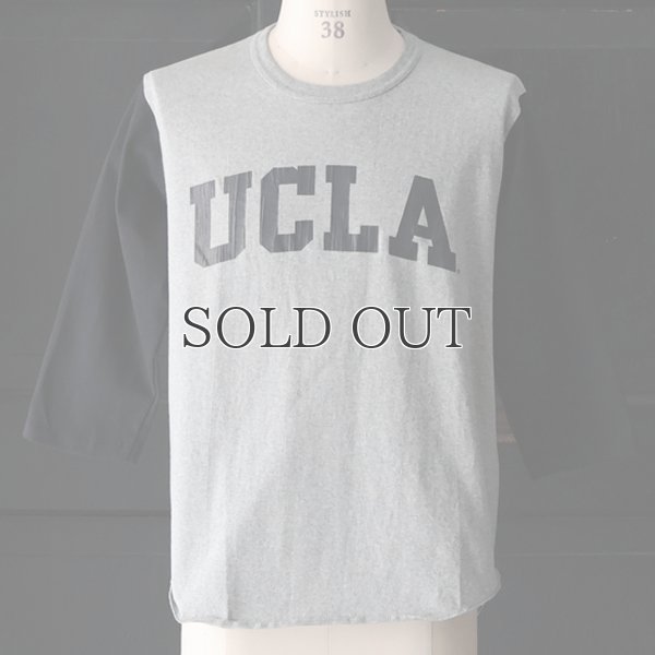 画像5: オールドプリント"UCLA"ヴィンテージセットインベースボールアンダーTEE / Audience