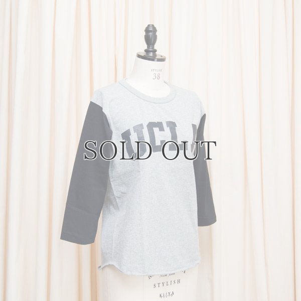 画像3: オールドプリント"UCLA"ヴィンテージセットインベースボールアンダーTEE [Lady's] / Audience