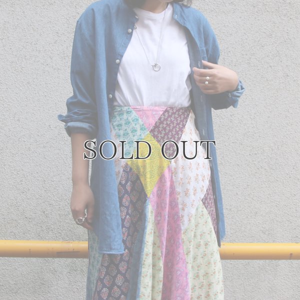 画像10: 麻混デニムオーバーサイズバンドカラーL/Sシャツ【MADE IN JAPAN】『日本製』 / Upscape Audience