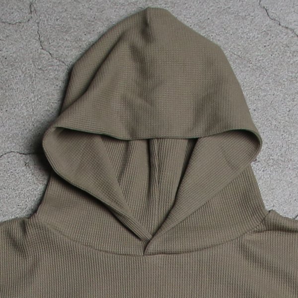 画像13: 度詰ワッフルプルオーバーフードパーカ【MADE IN JAPAN】『日本製』 / Upscape Audience