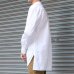 画像20: 【RE PRICE/価格改定】タイプライターバンドカラーオーバーサイズL/Sシャツ【MADE IN JAPAN】『日本製』/ Upscape Audience