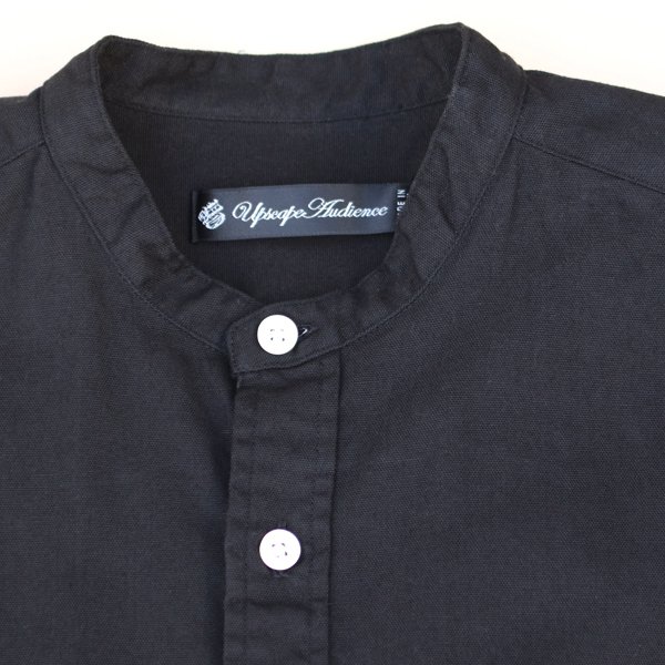 画像6: 【RE PRICE / 価格改定】バンドカラー長袖シャツ【MADE IN JAPAN】『日本製』/ Upscape Audience