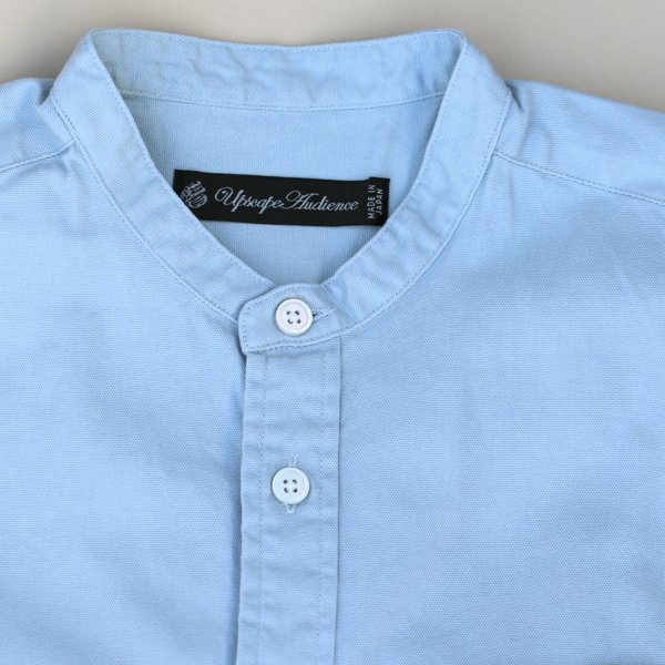 画像6: 【RE PRICE / 価格改定】バンドカラー長袖シャツ【MADE IN JAPAN】『日本製』/ Upscape Audience