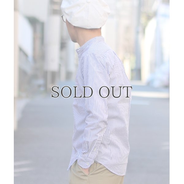 画像3: バンドカラー長袖シャツ【MADE IN JAPAN】『日本製』/ Upscape Audience