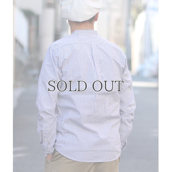 画像4: バンドカラー長袖シャツ【MADE IN JAPAN】『日本製』/ Upscape Audience