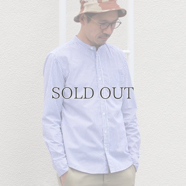 画像5: バンドカラー長袖シャツ【MADE IN JAPAN】『日本製』/ Upscape Audience