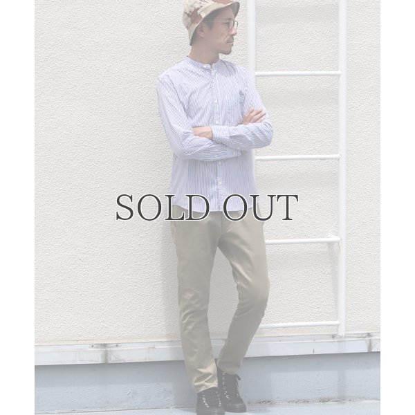 画像10: バンドカラー長袖シャツ【MADE IN JAPAN】『日本製』/ Upscape Audience