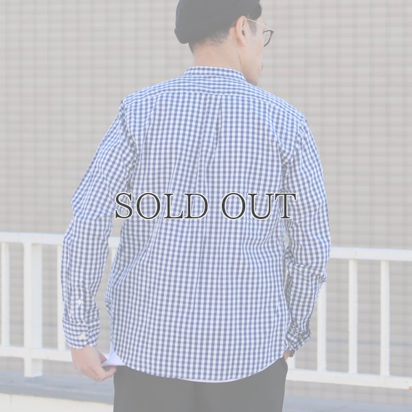 画像4: バンドカラー長袖シャツ【MADE IN JAPAN】『日本製』/ Upscape Audience