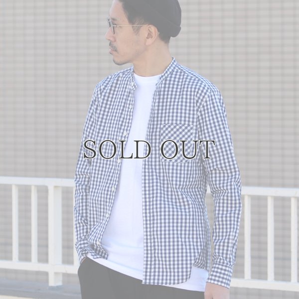 画像5: バンドカラー長袖シャツ【MADE IN JAPAN】『日本製』/ Upscape Audience