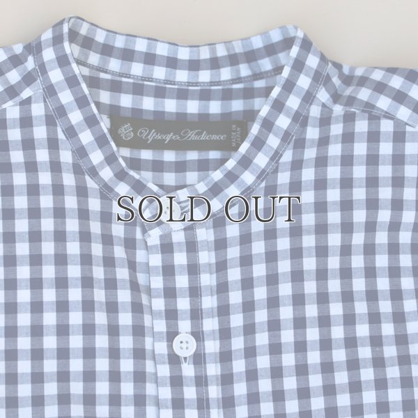 画像6: バンドカラー長袖シャツ【MADE IN JAPAN】『日本製』/ Upscape Audience