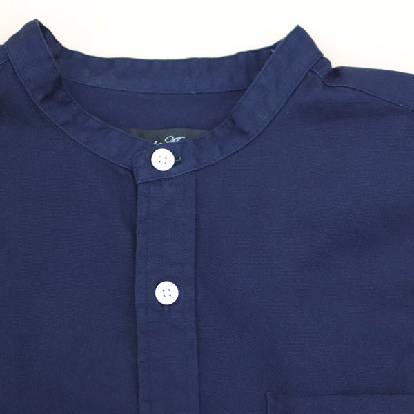 画像6: 【RE PRICE / 価格改定】バンドカラー長袖シャツ【MADE IN JAPAN】『日本製』/ Upscape Audience