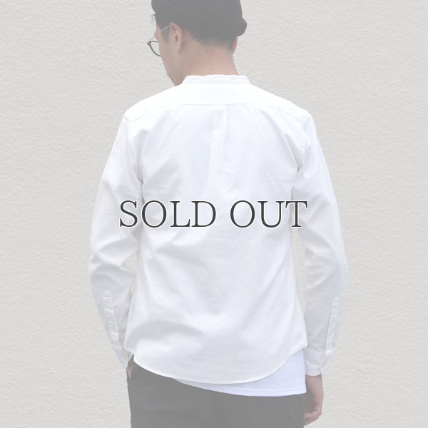 画像7: バンドカラー長袖シャツ【MADE IN JAPAN】『日本製』/ Upscape Audience
