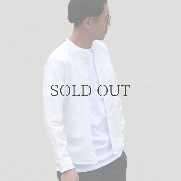 画像8: バンドカラー長袖シャツ【MADE IN JAPAN】『日本製』/ Upscape Audience