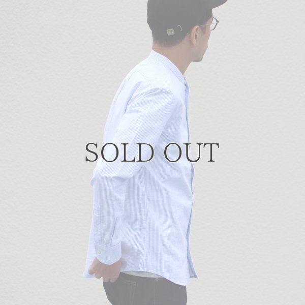 画像3: バンドカラー長袖シャツ【MADE IN JAPAN】『日本製』/ Upscape Audience