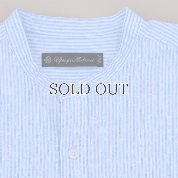 画像6: バンドカラー長袖シャツ【MADE IN JAPAN】『日本製』/ Upscape Audience