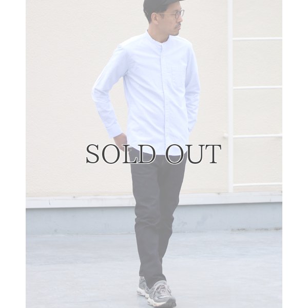 画像8: バンドカラー長袖シャツ【MADE IN JAPAN】『日本製』/ Upscape Audience