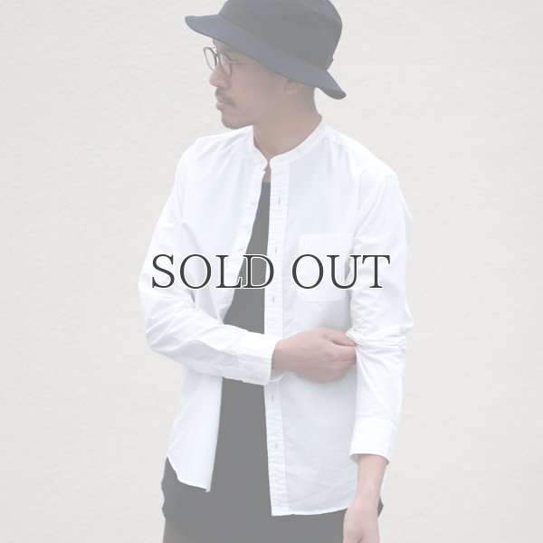 画像5: バンドカラー長袖シャツ【MADE IN JAPAN】『日本製』/ Upscape Audience