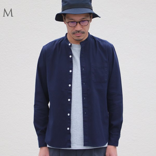 画像13: 【RE PRICE / 価格改定】バンドカラー長袖シャツ【MADE IN JAPAN】『日本製』/ Upscape Audience