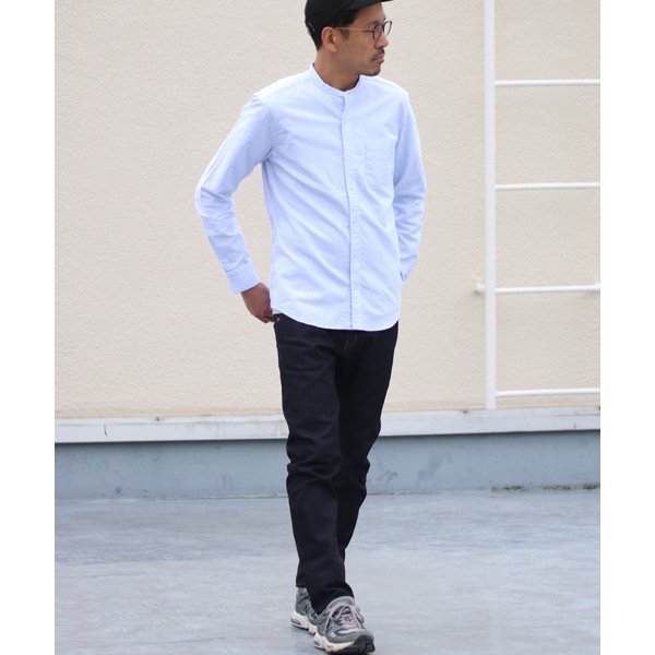 画像16: 【RE PRICE / 価格改定】バンドカラー長袖シャツ【MADE IN JAPAN】『日本製』/ Upscape Audience