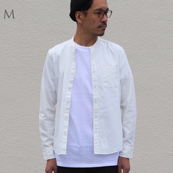 画像7: 【RE PRICE / 価格改定】バンドカラー長袖シャツ【MADE IN JAPAN】『日本製』/ Upscape Audience