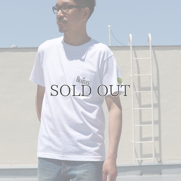 画像3: ビートルズ ”グリーンApple-E”ポケットTEE【Audience】