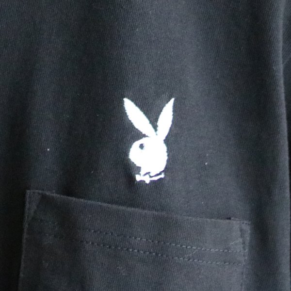 画像8: 【RE PRICE / 価格改定】PLAY BOY”ラビットヘッド”刺繍ポケット付きTEE【Audience】