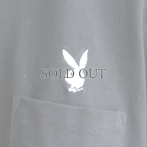 画像8: PLAY BOY”ラビットヘッド”刺繍ポケット付きTEE【Audience】