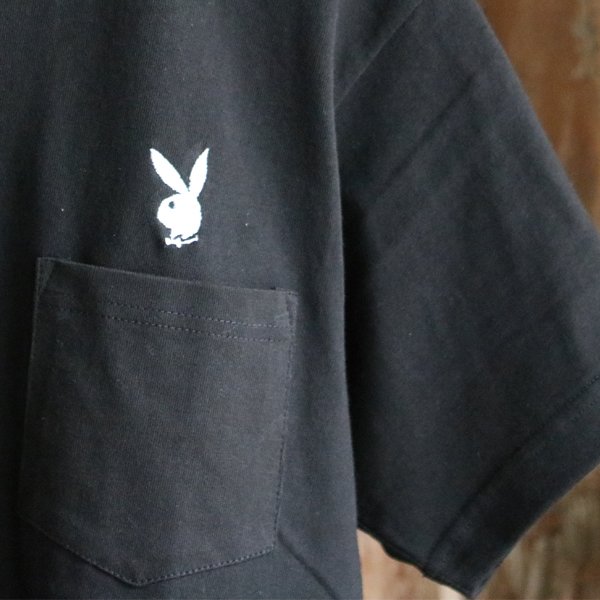 画像9: 【RE PRICE / 価格改定】PLAY BOY”ラビットヘッド”刺繍ポケット付きTEE【Audience】