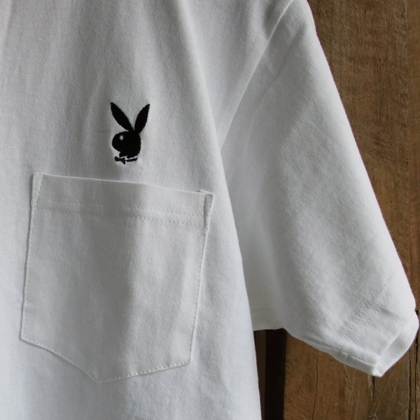 画像12: 【RE PRICE / 価格改定】PLAY BOY”ラビットヘッド”刺繍ポケット付きTEE【Audience】