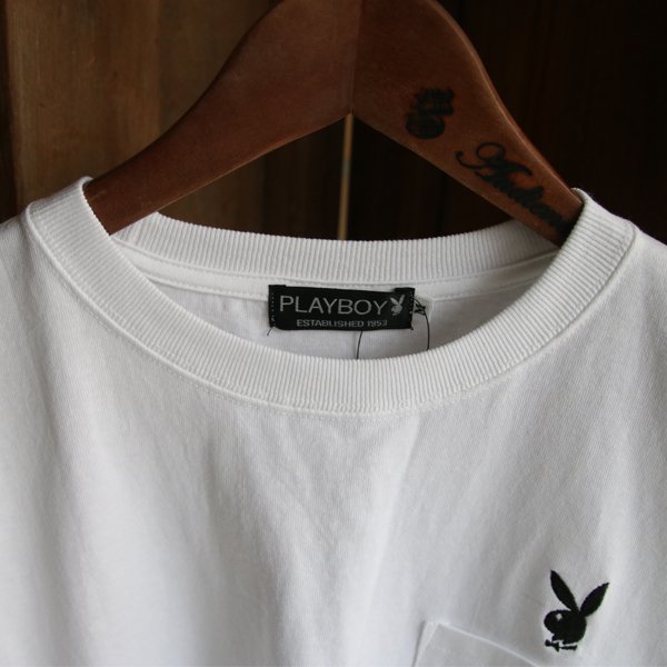 画像11: 【RE PRICE / 価格改定】PLAY BOY”ラビットヘッド”刺繍ポケット付きTEE【Audience】