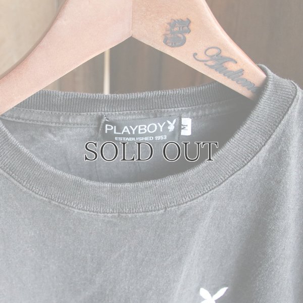 画像9: PLAY BOY ”ラビットヘッド”刺繍ピグメント染TEE【Audience】