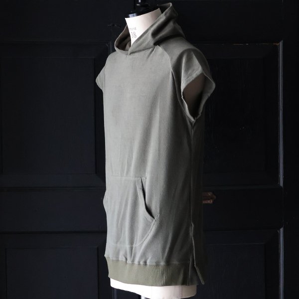 画像3: 【RE PRICE / 価格改定】コットンパイル プルパーカーキャップスリーブTEE【MADE IN JAPAN】『日本製』/ Upscape Audience