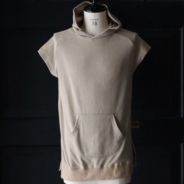 画像6: 【RE PRICE / 価格改定】コットンパイル プルパーカーキャップスリーブTEE【MADE IN JAPAN】『日本製』/ Upscape Audience