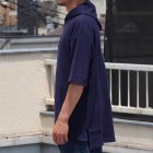 More photos2: 【RE PRICE/価格改定】度詰ワッフル サイドスリットビッグプルパーカー【MADE IN JAPAN】『日本製』/ Upscape Audience