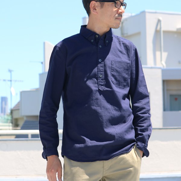 画像7: オックスナローカラーボタンダウンプルオーバーL/Sシャツ【MADE IN JAPAN】『日本製』/ Upscape Audience