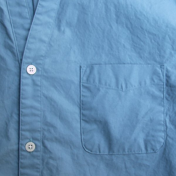 画像19: タイプライターVネックバンドカラー L/S シャツ【MADE IN JAPAN】『日本製』/ Upscape Audience