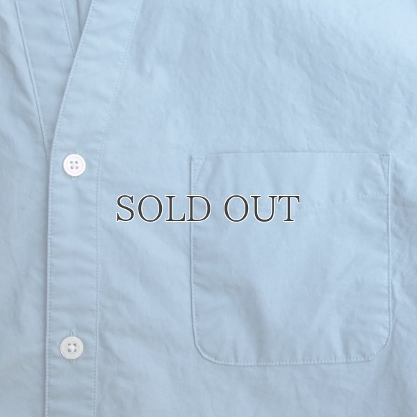 画像19: 【RE PRICE / 価格改定】タイプライターVネックバンドカラー L/S シャツ【MADE IN JAPAN】『日本製』/ Upscape Audience