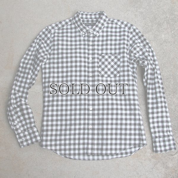 画像16: 【価格改定/RE PRICE】フランネルチェックチビ衿ボタンダウン長袖_Shirts【MADE IN JAPAN】『日本製』/ Upscape Audience