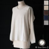 スウェット Vネック フットボール L/S 【MADE IN JAPAN】『日本製』/ Upscape Audience