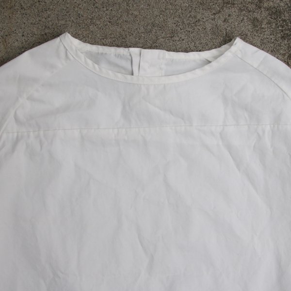 画像19: コットンギャバジンサドルショルダーヘムラウンドL/SシャツTEE【MADE IN JAPAN】『日本製』/ Upscape Audience