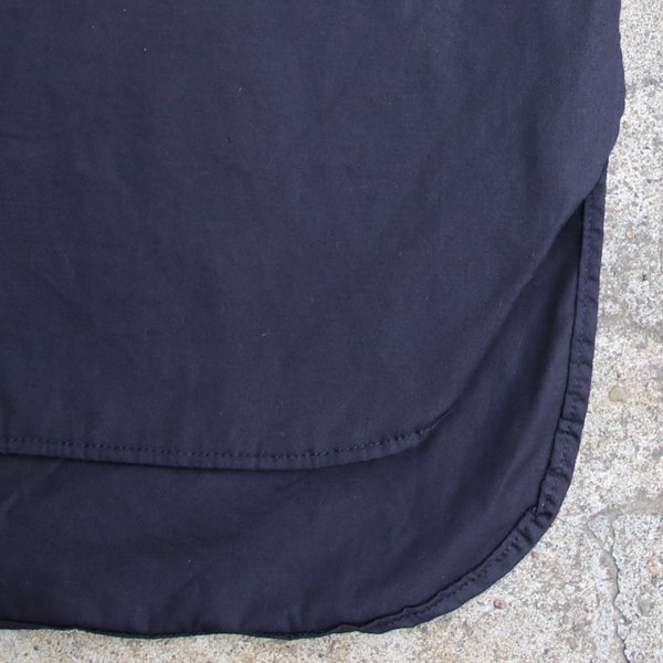 画像16: 【RE PRICE / 価格改定】コットンギャバジンボートネックP/O ポケット付L/SシャツTEE【MADE IN JAPAN】『日本製』/ Upscape Audience