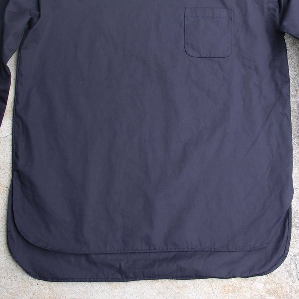 画像17: 【RE PRICE / 価格改定】コットンギャバジンボートネックP/O ポケット付L/SシャツTEE【MADE IN JAPAN】『日本製』/ Upscape Audience