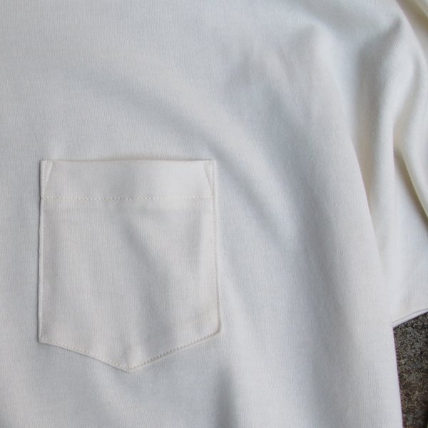 画像14: 【RE PRICE / 価格改定】コーマ天竺クルーネックポケット付き長袖Tee【MADE IN JAPAN】『日本製』/ Upscape Audience