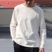 画像2: 【RE PRICE / 価格改定】コーマ天竺ボートネックフットボールL/S　Tee【MADE IN JAPAN】『日本製』/ Upscape Audience (2)