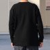 画像5: 【RE PRICE / 価格改定】ビッグワッフル C/N ルーズフィット ロングニットソー【MADE IN JAPAN】『日本製』 / Upscape Audience (5)