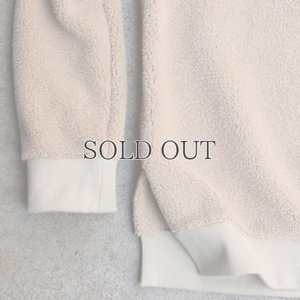 画像17: ソフトタッチボアフリース ガゼットC/N　LS【MADE IN JAPAN】『日本製』/ Upscape Audience